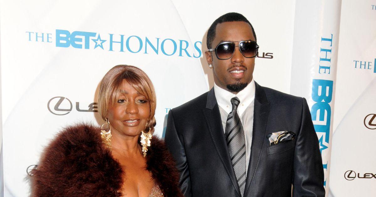 p diddy combs and mother janice