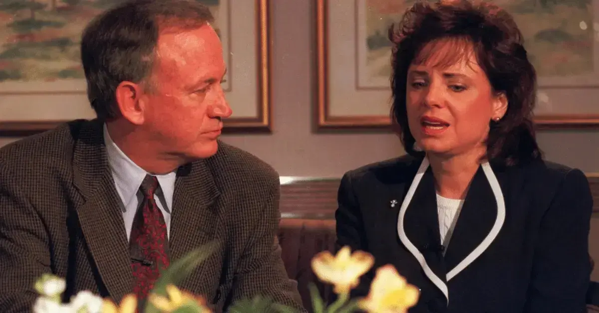 Photo of John Ramsey and Patsy Ramsey.