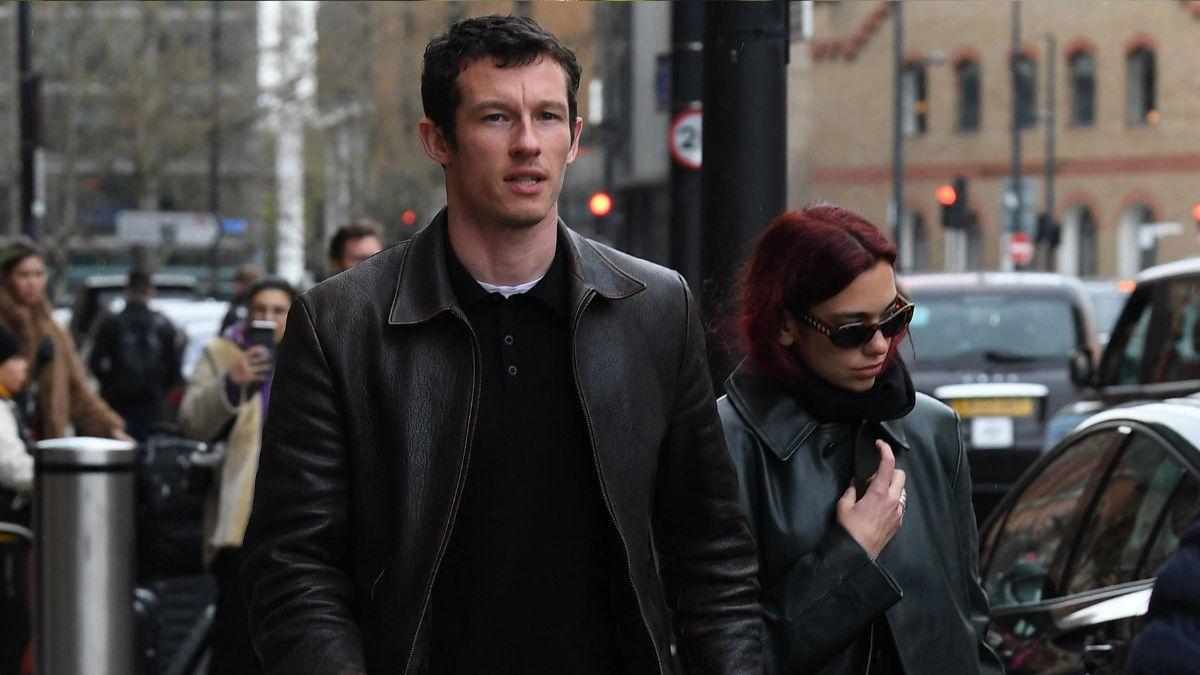 image of dua lipa and Callum turner