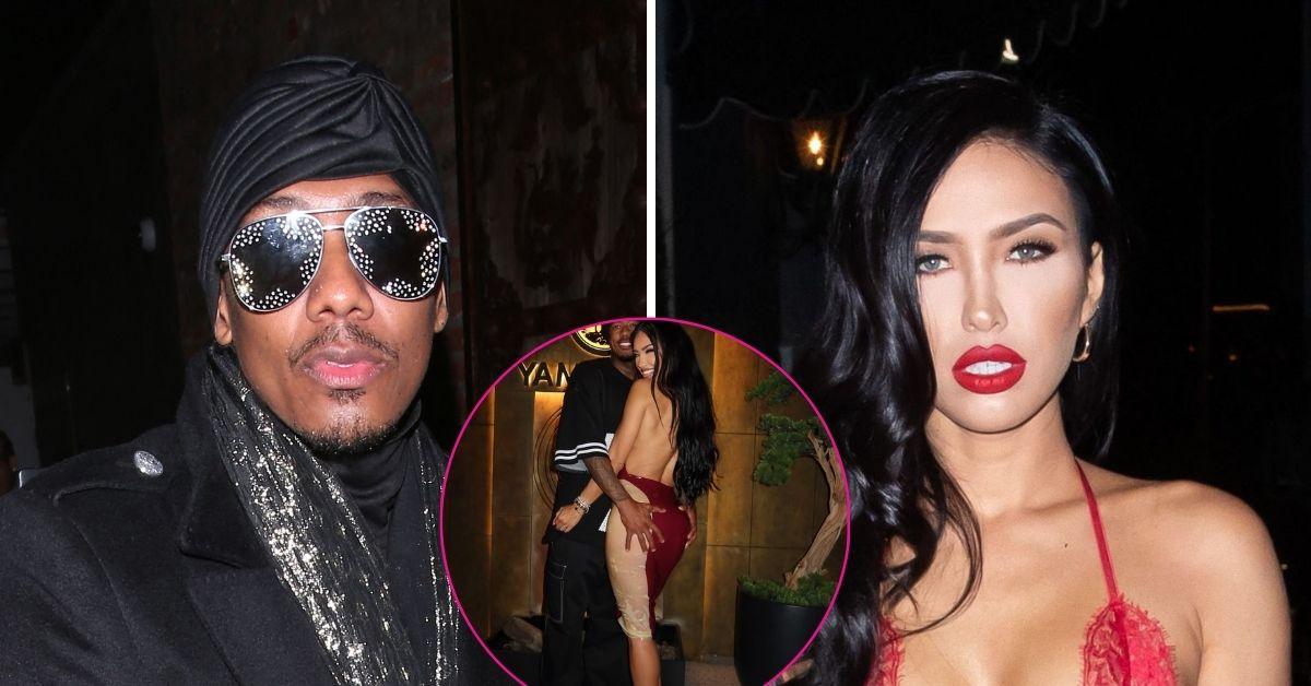 nick cannon and bre tiesi share pda