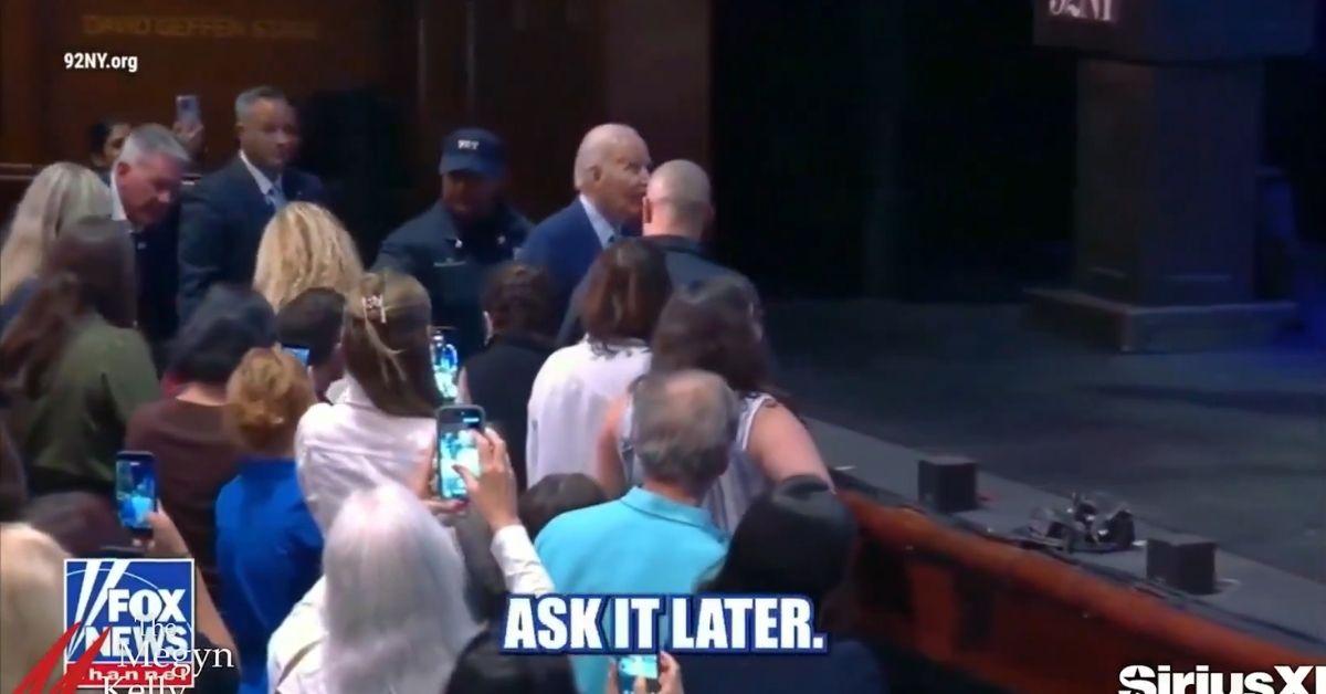 image of Joe Biden interrupted Jill Biden's book event to ask her who she 'loves most in the world.'