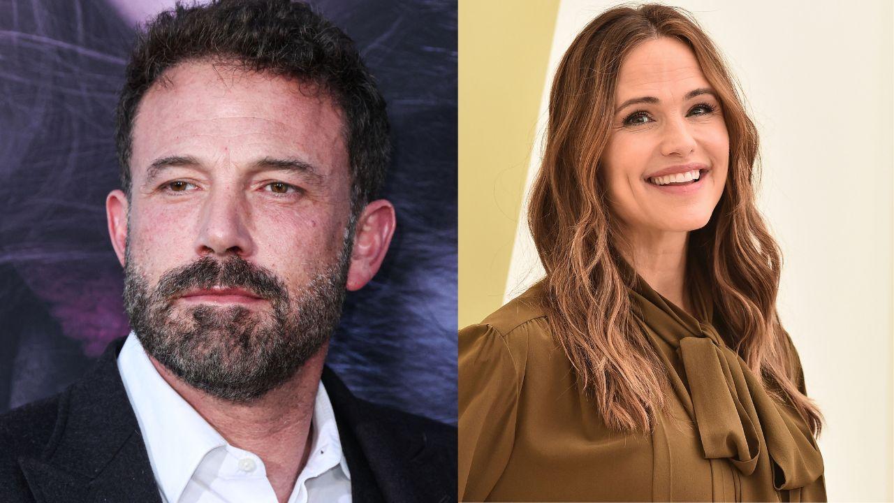 Split image of Ben Affleck and Jennifer Garner.