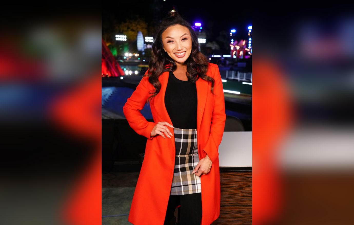 Jeannie Mai Red Coat Home Makeover