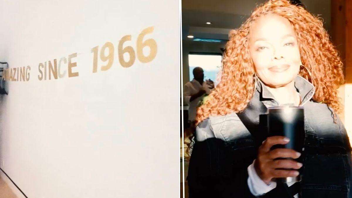 image split of Janet Jackson