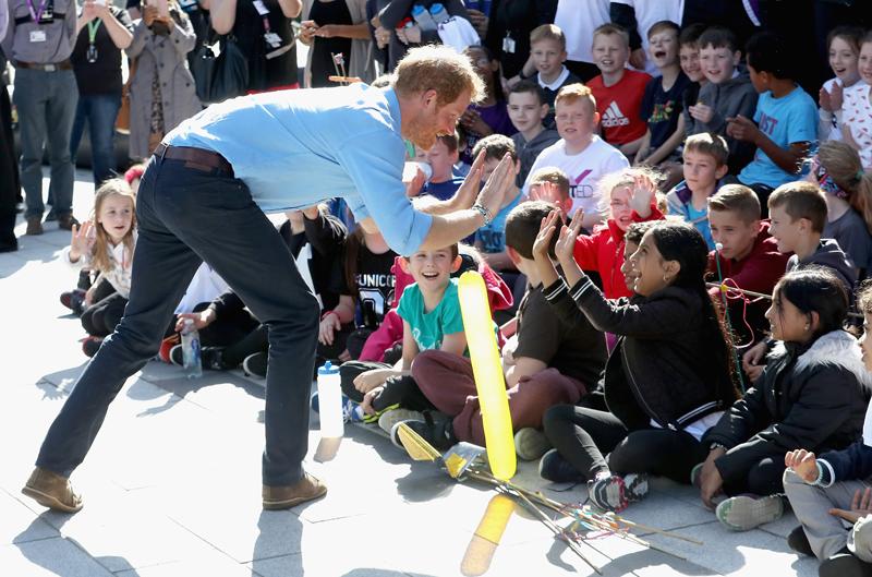 prince harry official visits appearances