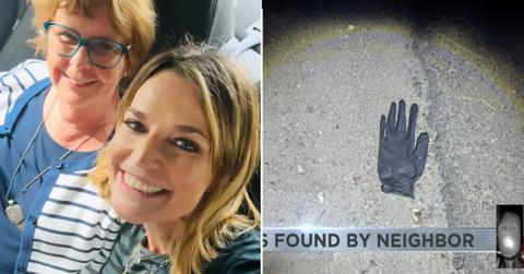 image split of glove and Nancy and savannah guthrie