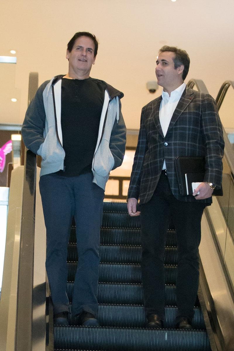 Mark Cuban leaves meeting with Trump lawyer ahead of reports he is set to announce his presidential run in 2020