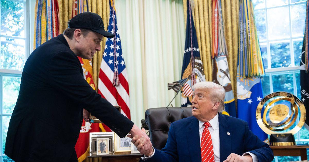 Photo of Elon Musk and Donald Trump