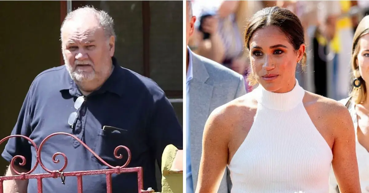 image of Meghan Markle's father, Thomas Markle, was hospitalized due to a leg amputation.