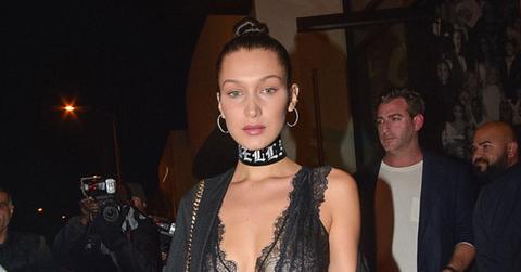 bella hadid scary skinny long