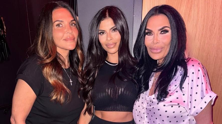 Photo of Jennifer Grazinao, Marissa Jade and Renee Grazinao.
