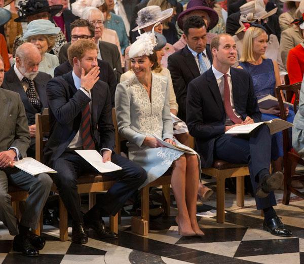 prince harry makes kate middleton laugh