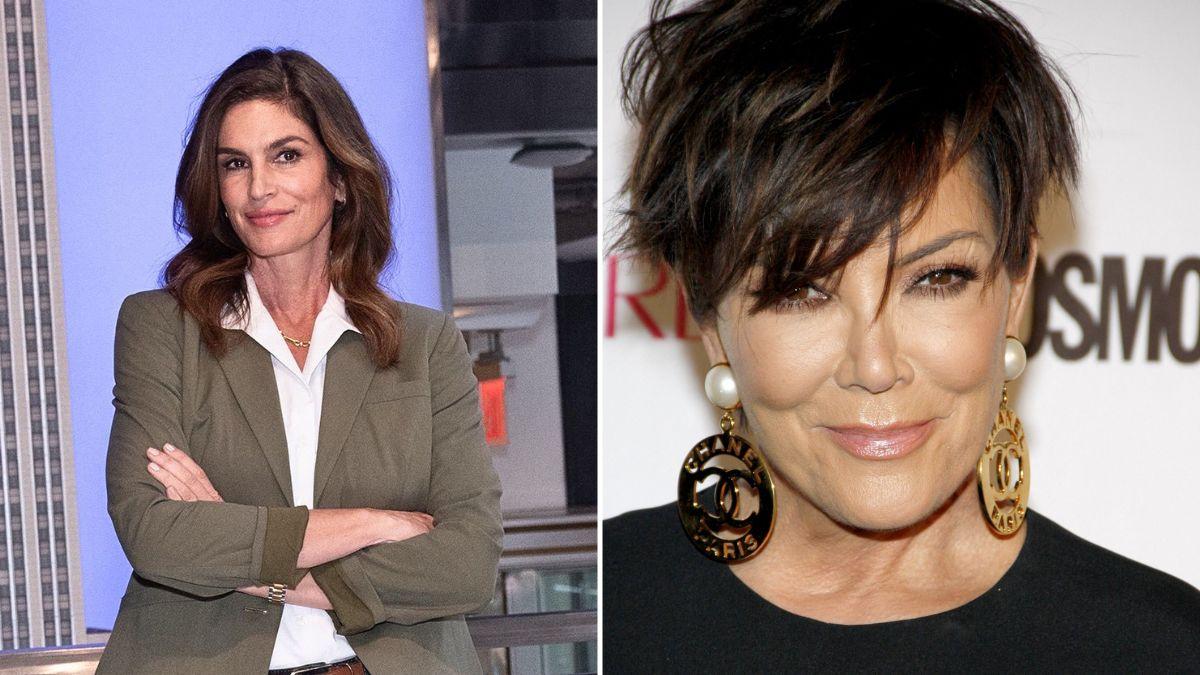 Photo of Cindy Crawford and Kris Jenner