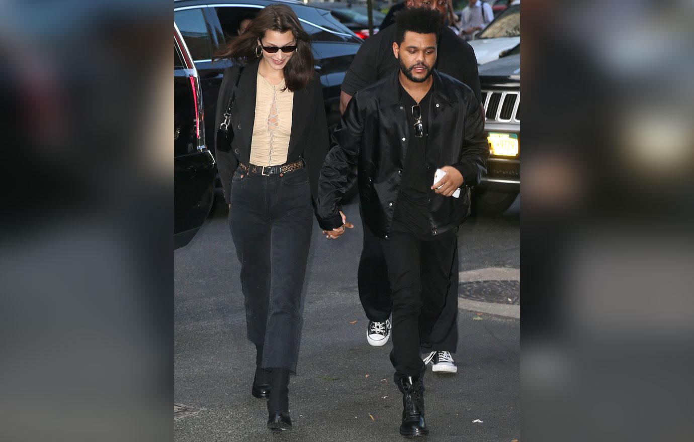 Bella Hadid The Weeknd Run-In