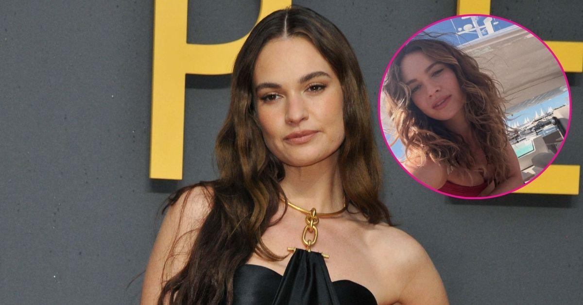Photo of Lily James