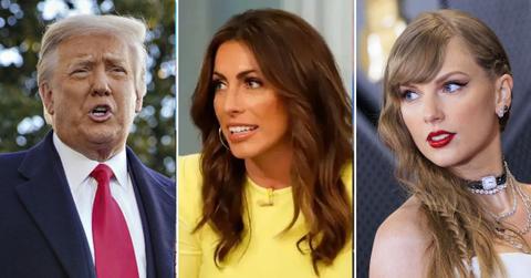 the view alyssa farah griffin mocks thirsty donald trump taylor swift pp