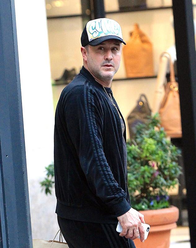 Exclusive&#8230; David Arquette Shopping At The Grove