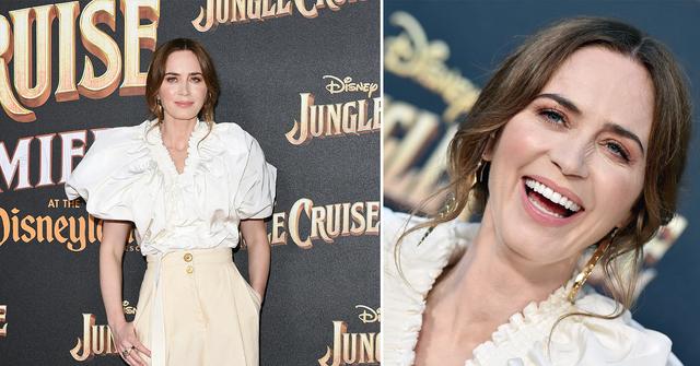emily blunt jungle cruise world premiere ok