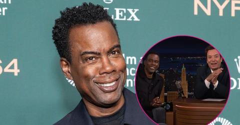Split photo of Chris Rock and Jimmy Fallon