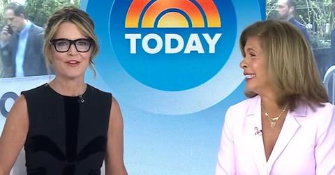 Photo of Savannah Guthrie and Hoda Kotb