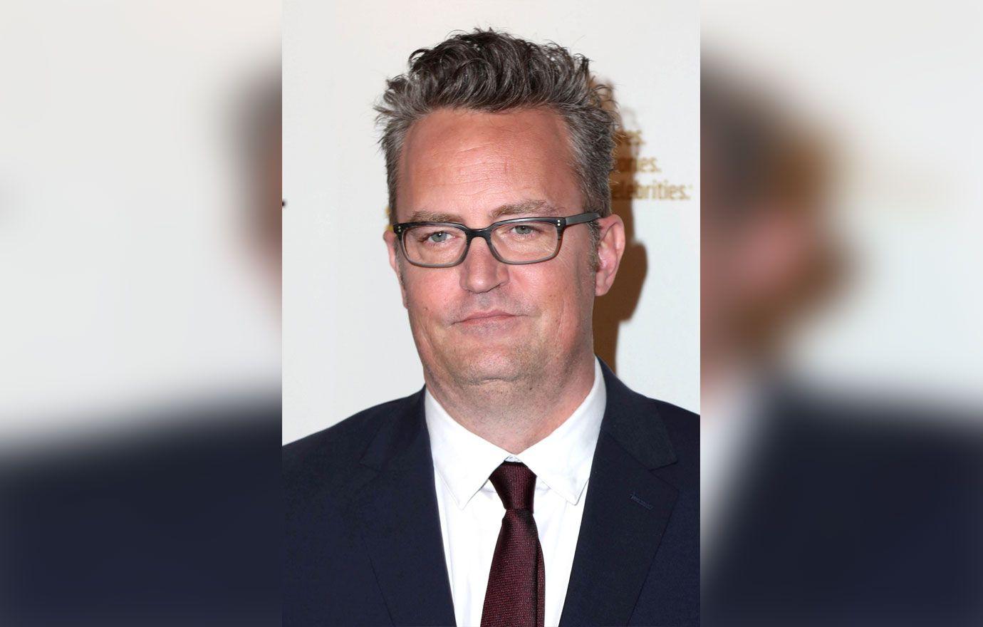 matthew perry spends day with mystery woman in la