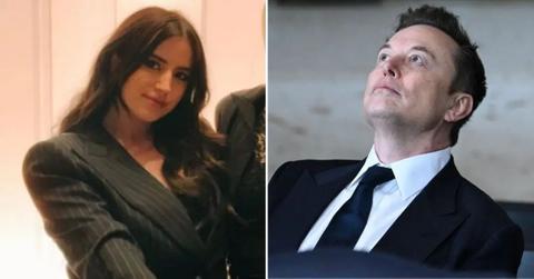 Composite photo of Ashley St. Clair and Elon Musk