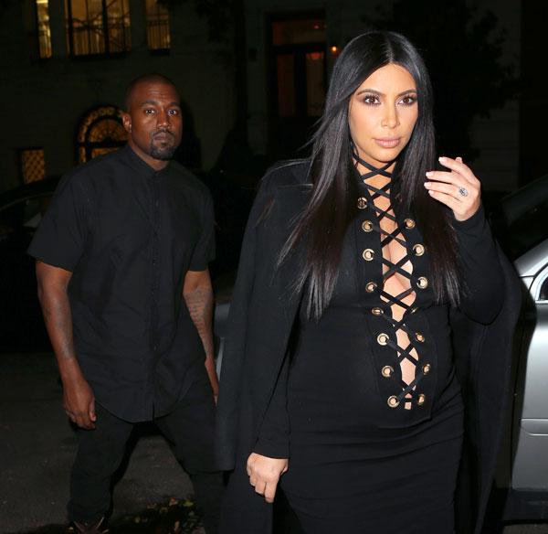 Kim kardashian due date pregnancy hospital kanye west 03