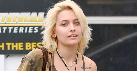 Paris Jackson Braless Nipple Piercings Michael Daughter Long