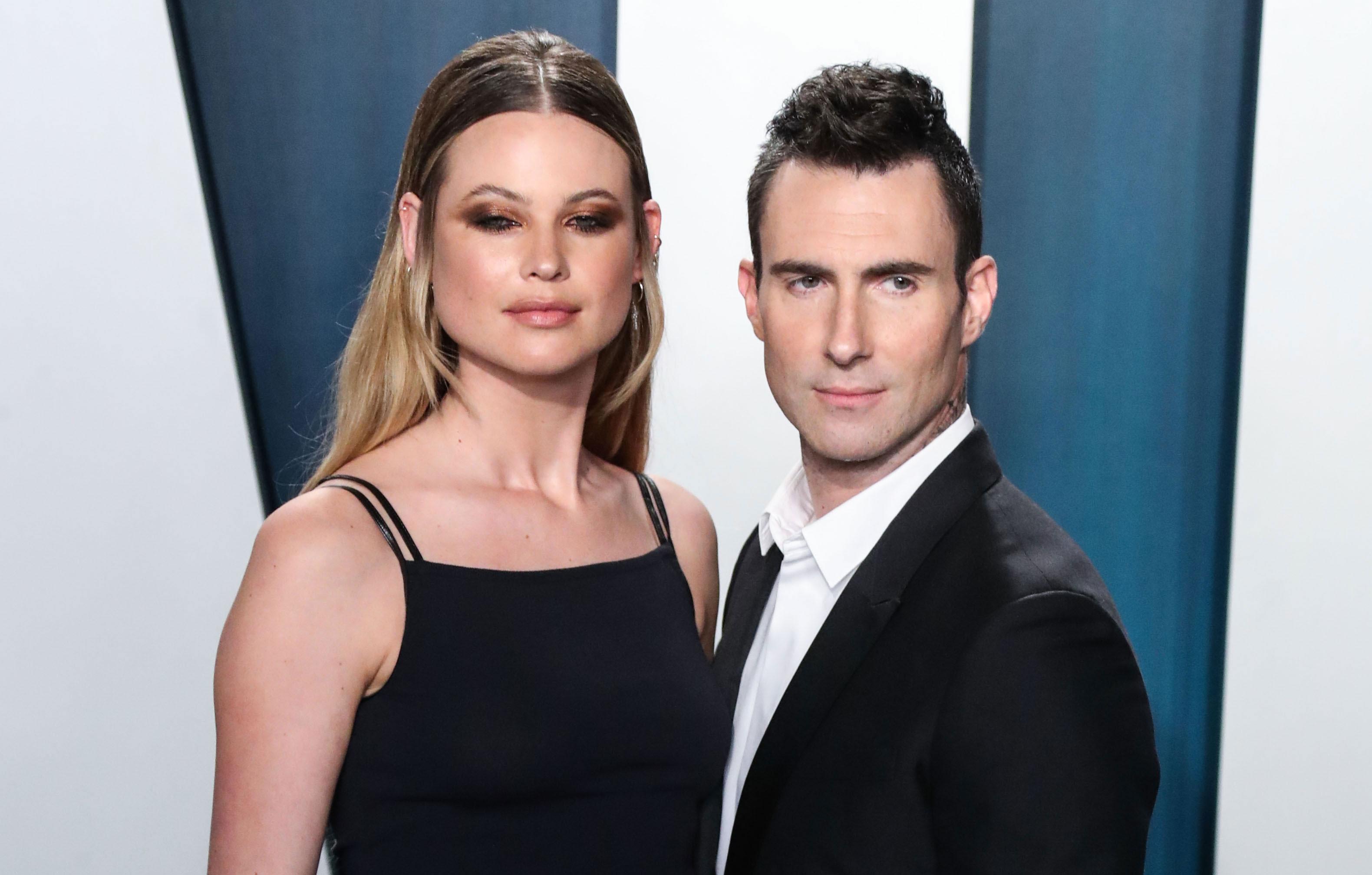 adam levine behatti prinsloo welcome baby no