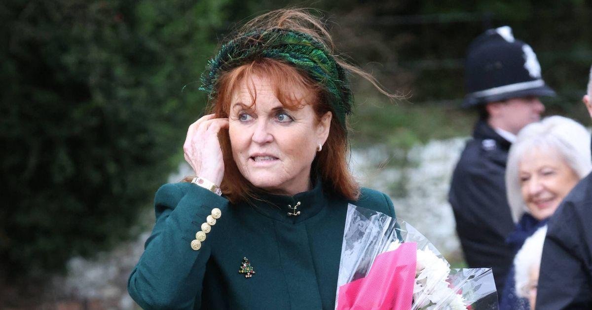 image of Sarah Ferguson sent personal Christmas cards to the royal family.
