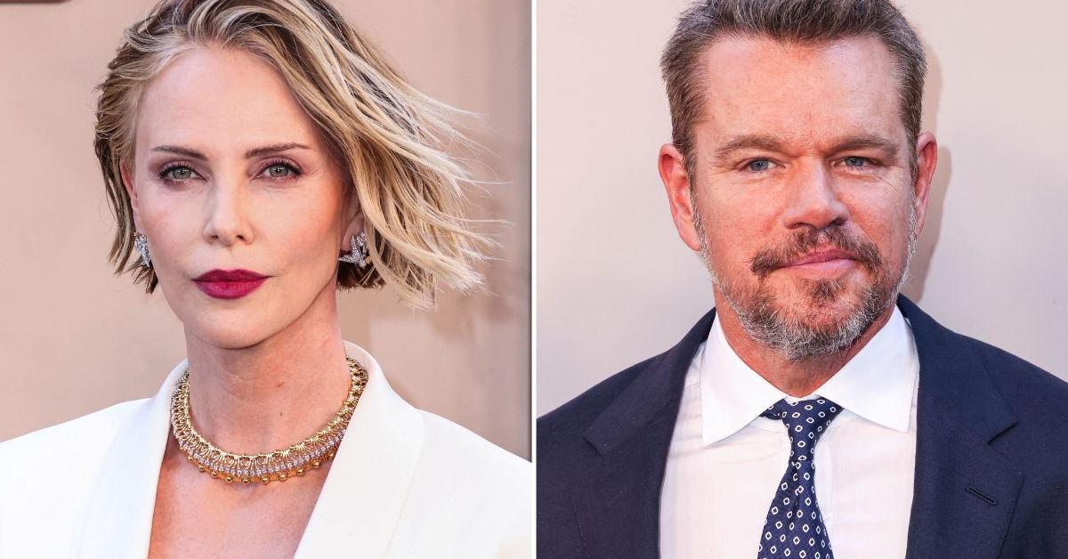 Charlize Theron Admits She Couldn't Stop 'Staring' at…
