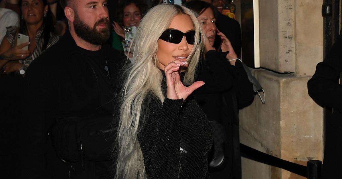 Kim Kardashian stuns in see through LINGERIE as she steps out during Paris  Fashion Week - Mirror Online