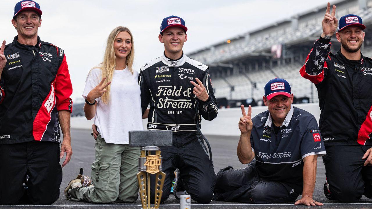 Image of Corey Heim’s Martinsville Speedway clash prompted Treyten Lapcevich to clarify his reaction.