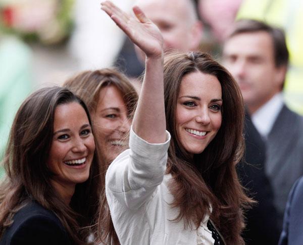 Pippa and Kate Middleton