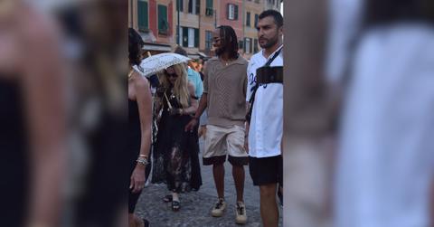 Photo of Akeem Morris and Madonna