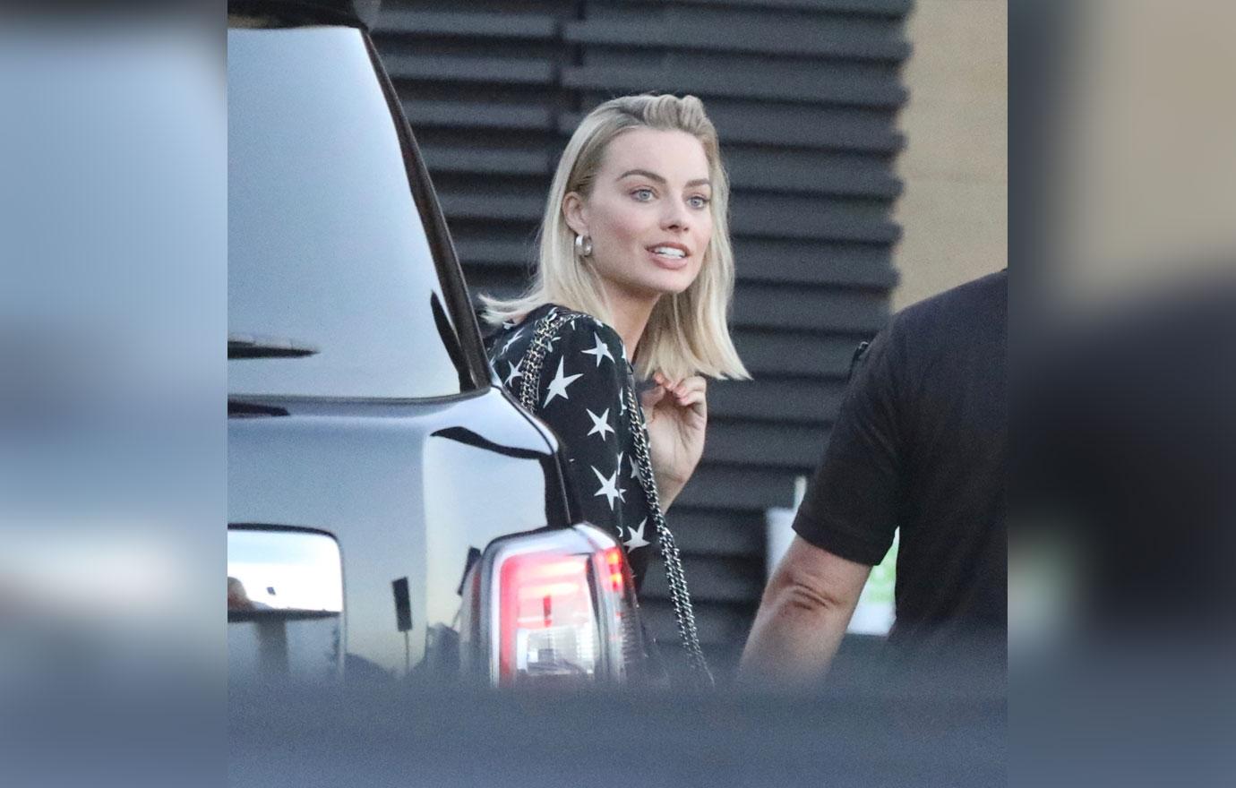 EXCLUSIVE: Margot Robbie seen at Nobu in Malibu.