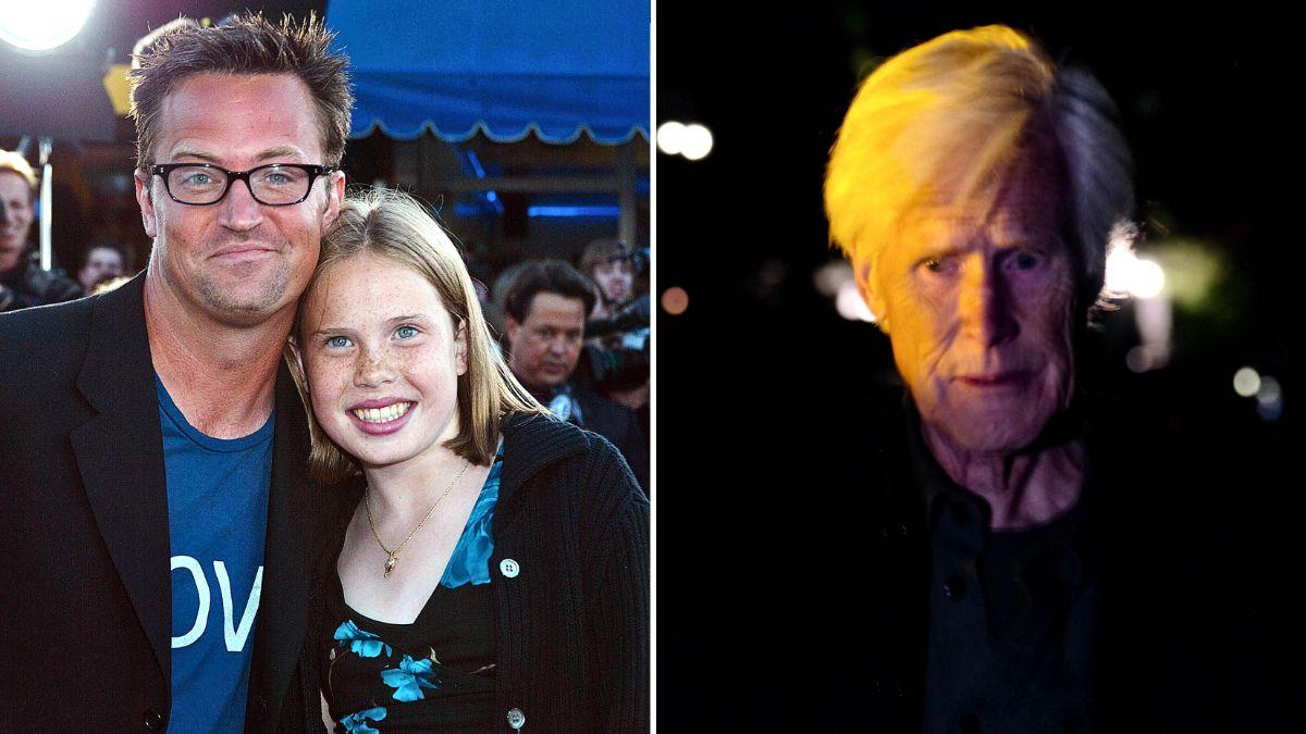 Mathew Perry with Madeline Morrison; Keith Morrison