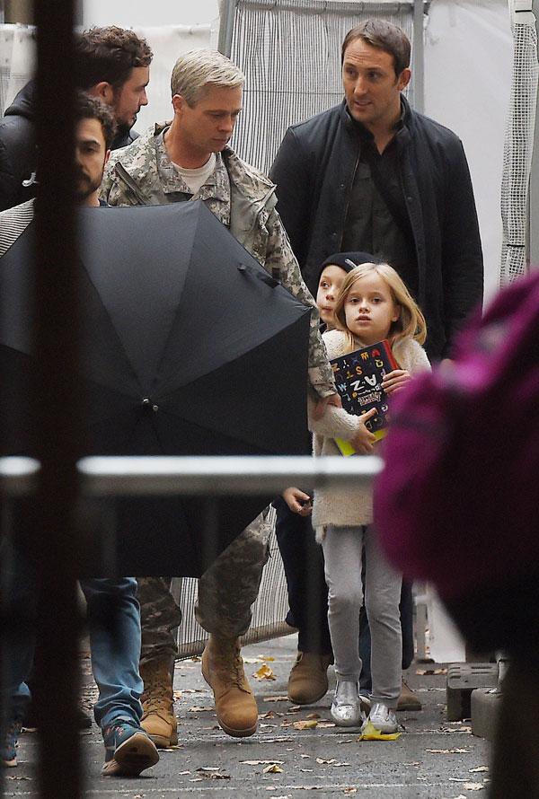 Brad pitt new hair look dyed grey 04 FF