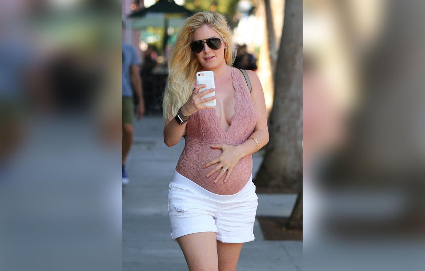 Heidi Montag arrives at Kristin Cavallari&#8217;s Uncommon James pop up