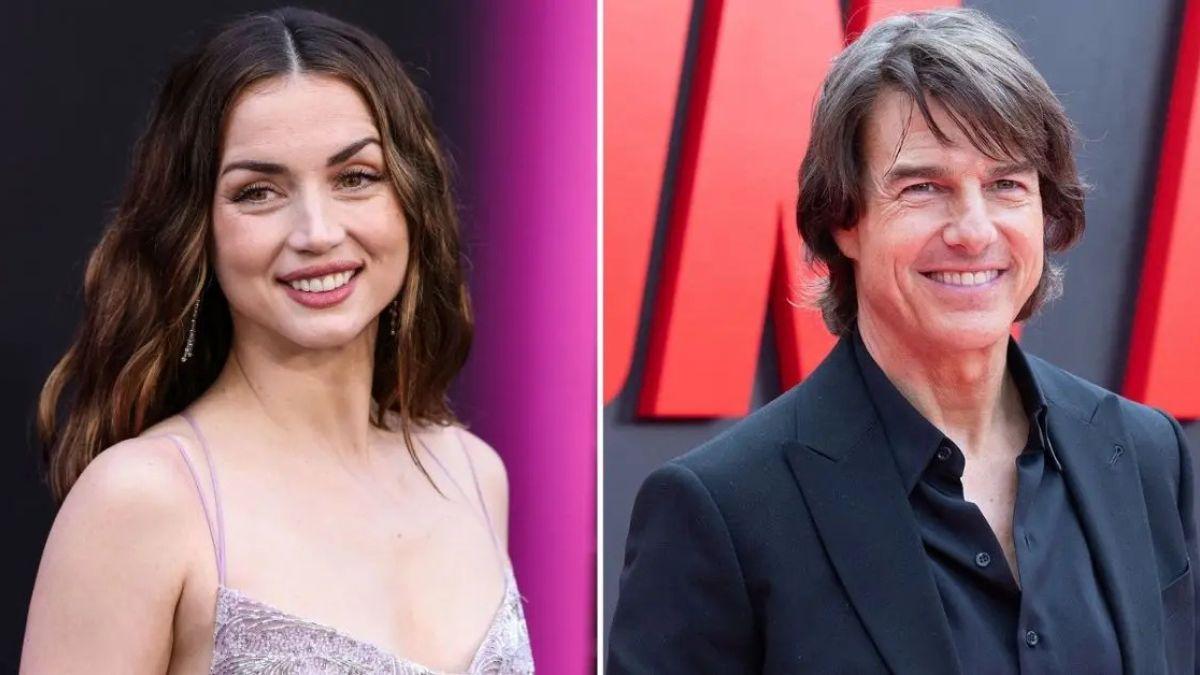 Photo of Ana de Armas and Tom Cruise split after less than a year together in November 2025.