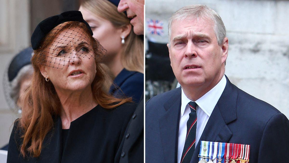 Image of Ex-Prince Andrew and Sarah Ferguson relinquished their titles.