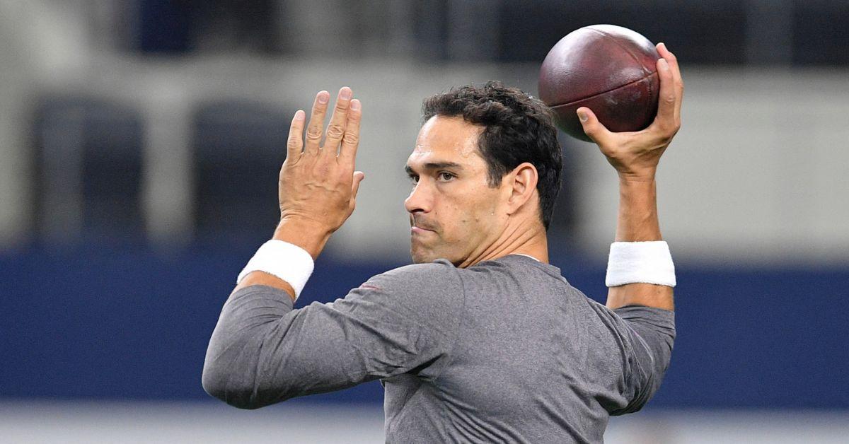 image of Mark Sanchez was on the Jets for four seasons. 