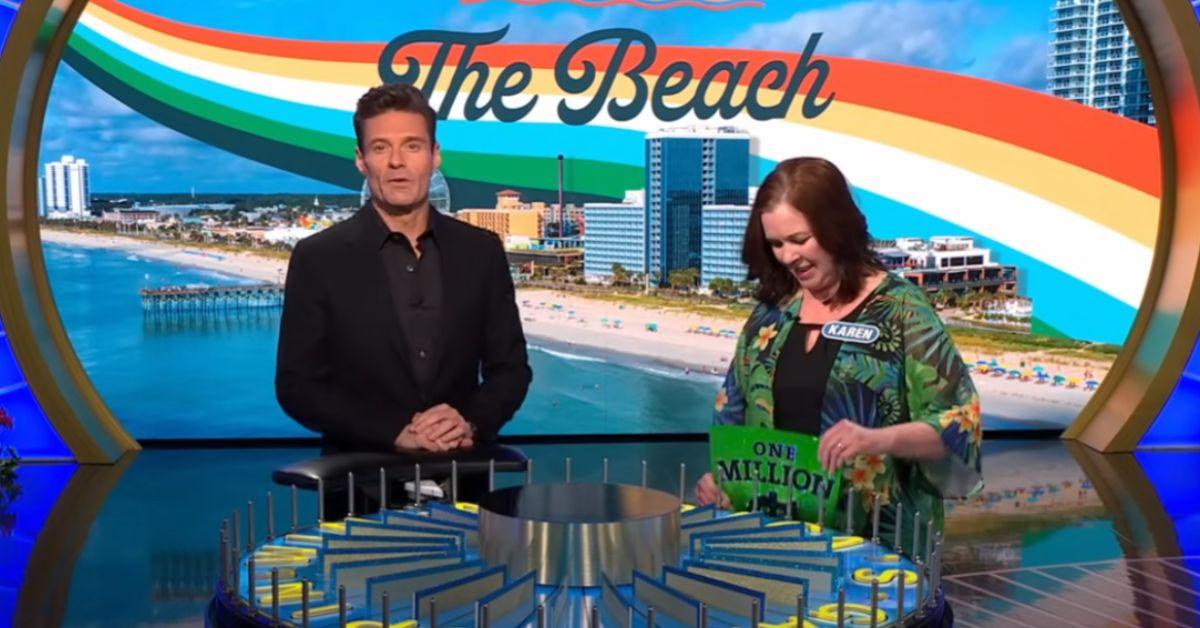 Photo of Ryan Seacrest and Karen.