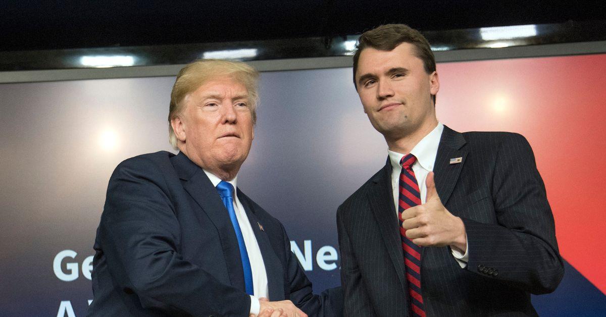 trump blames left after kirk incident