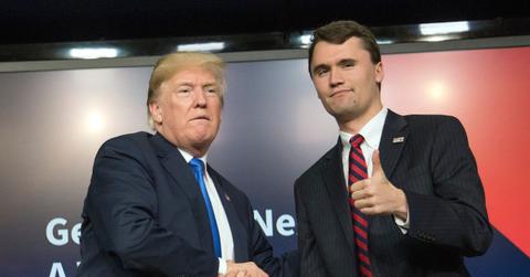 trump blames left after kirk incident