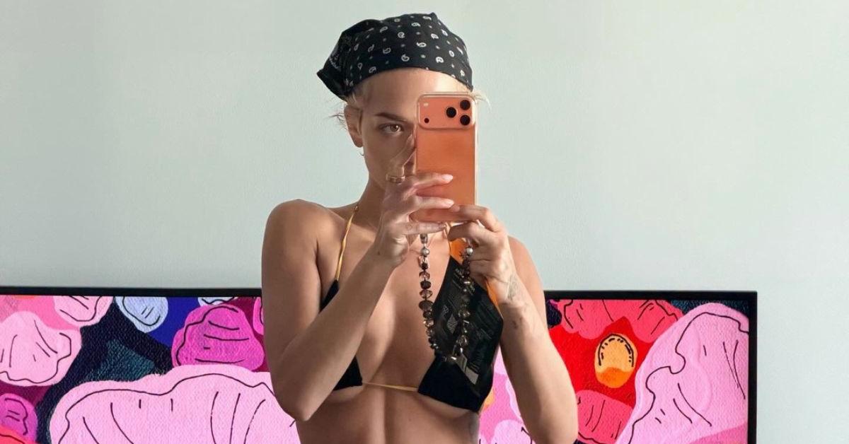 Bikini-Clad Rita Ora Flashes Toned Abs in Spicy 'Thirst&hellip;