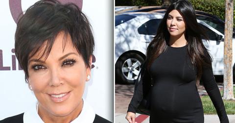 Kris jenner kourtney kardashian baby gender