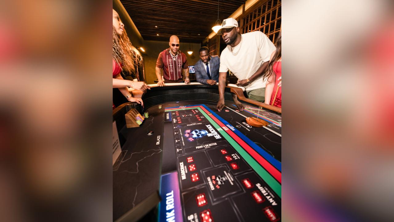 cent takes over las vegas to celebrate the debut of new casino dice game cent headcrack