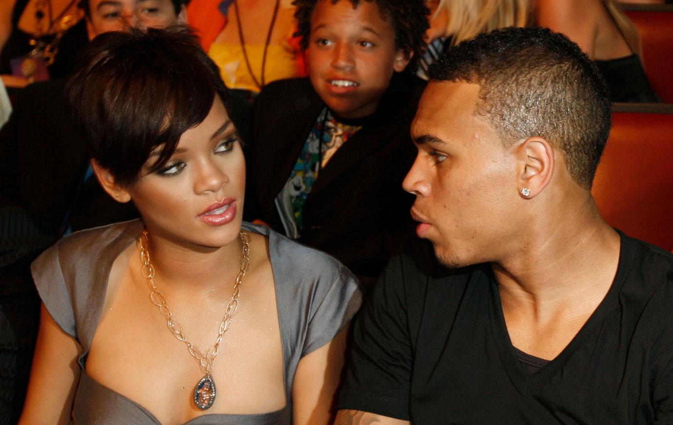 Chris Brown Flirty Comment Rihanna Sexy Instagram Pic