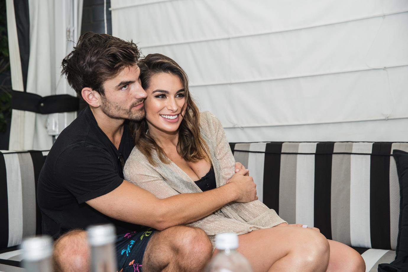 ashley iaconetti dishes adorable meaning sons name jared haibon